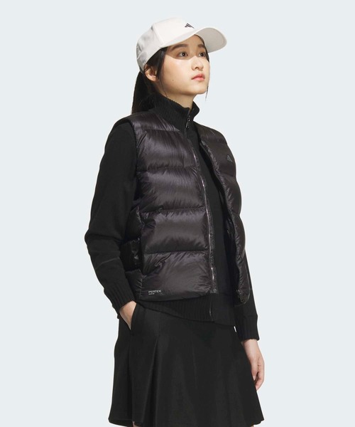 新品 2XLサイズ　アディダス　 ゴルフ　フルジップ　ダウンベスト adidas（アディダス） ダウンベスト ベスト パーテックス カンタム
