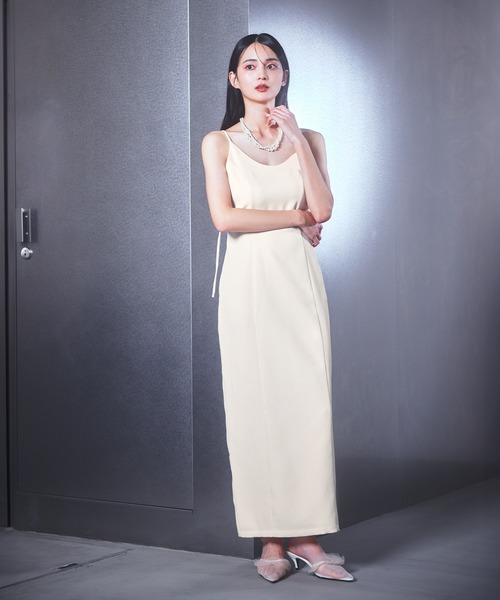 「darial」 キャミソールワンピース M ブラック レディース_画像3