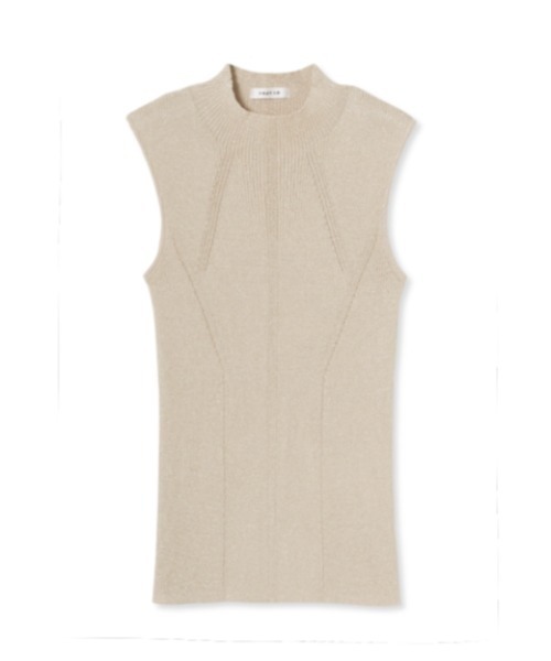 「FRAY I.D」 ノースリーブニット ONE SIZE レッド レディース_画像2