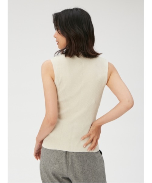 「FRAY I.D」 ノースリーブニット ONE SIZE レッド レディース_画像7