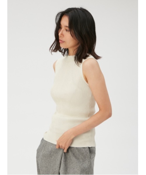 「FRAY I.D」 ノースリーブニット ONE SIZE レッド レディース_画像8