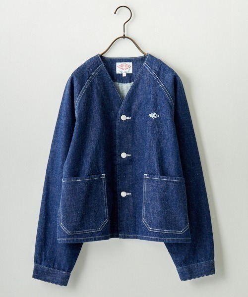 Danton（ダントン） デニムジャケット 36 インディゴブルー レディース