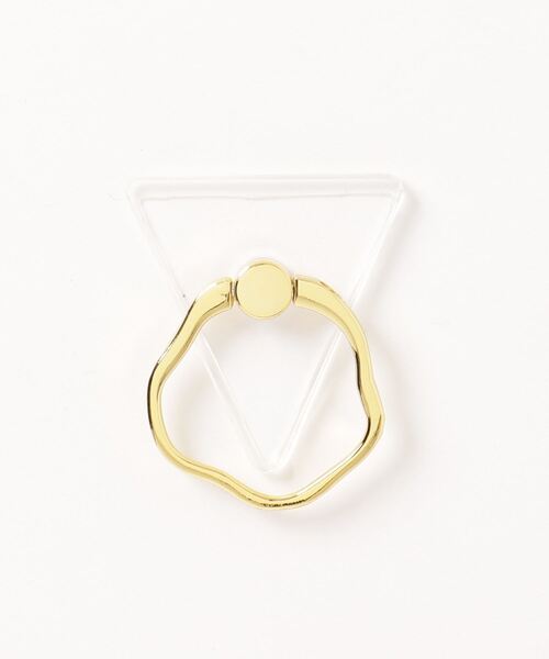 Flowering（フラワーリング） クリアマルチデザイン /スマホリング