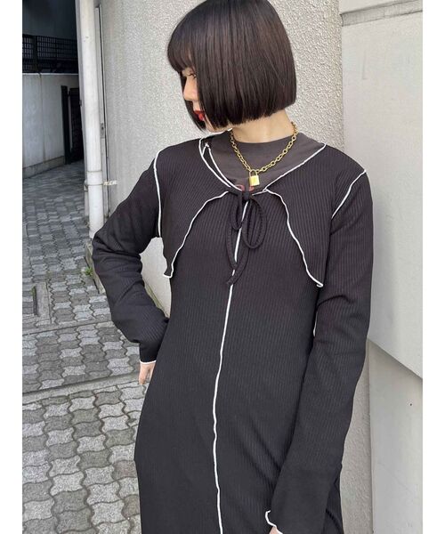jouetie（ジュエティ） ワンピース 「S/Mサイズ展開」ボレロレイヤード