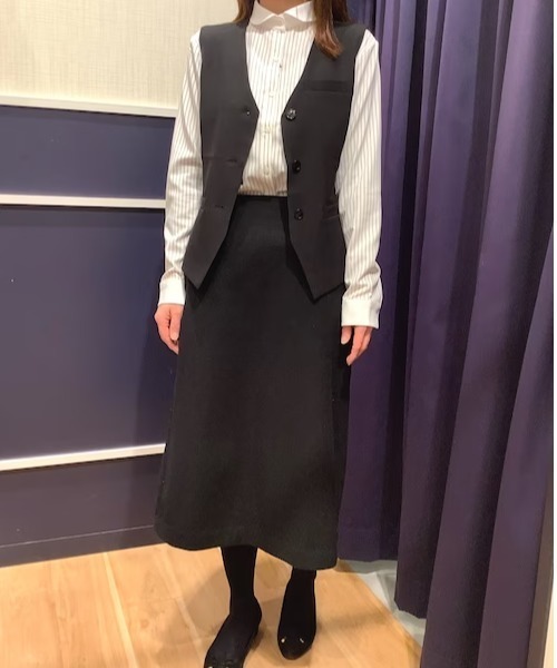 ベスト ジレ オフィス向け ベーシックベスト レディース BRICK HOUSE by TOKYO SHIRT ベスト ジレ オフィス向け