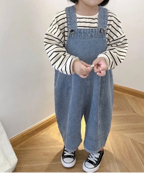 サロペット オーバーオール 「 Bambin / ボンバン 」 ワイドシルエット