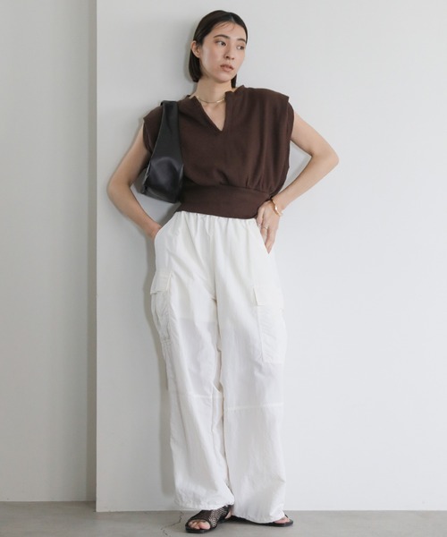 moca37 ボリュームスリーブシアーチュニック（シャツ/ブラウス）｜select MOCA