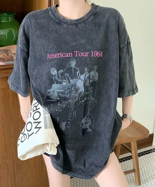 VETEMENTS 24SS キャンペーンロゴ オーバーサイズTシャツ XS Achic tシャツ オーバーサイズロゴTシャツ レディース
