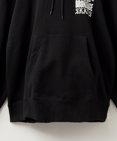 パーカー BRONZE AGE ブロンズエイジ ハンドロゴビッグプルパーカー