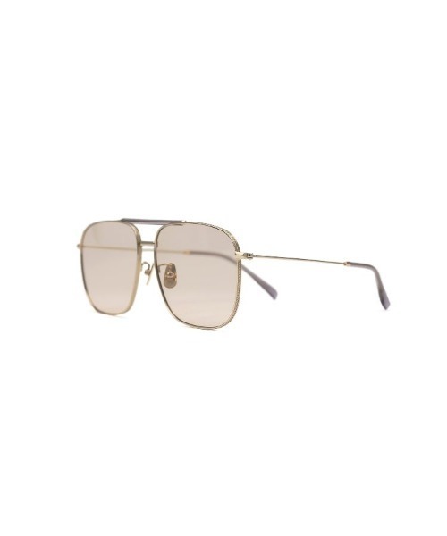 GLITCH ラウンドサングラス ケース付き KAMIYA サングラス GLITCH X KAMIYA Eyewear メンズ : ZOZOTOWN Yahoo