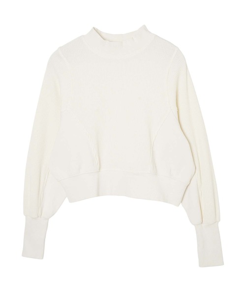 MILKFED. tシャツ WAFFLE PANELED TOP レディース : ZOZOTOWN