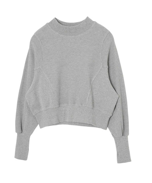 tシャツ WAFFLE PANELED TOP レディース