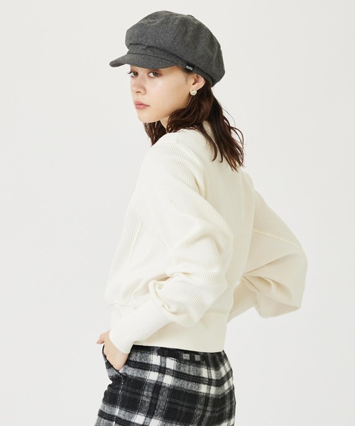 セール 売れ筋商品|||MILKFED. ミルクフェド WAFFLE PANELED TOP 103234013003 ワッフル パナルド トップ カジュアル 大人コーデ ブランド 長袖 レディース 正規取扱店舗 MILKFED. tシャツ WAFFLE PANELED TOP レディース : ZOZOTOWN