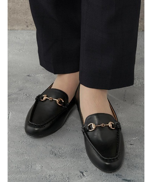 Perfect Suit FActory ローファー ビットローファー ブラック