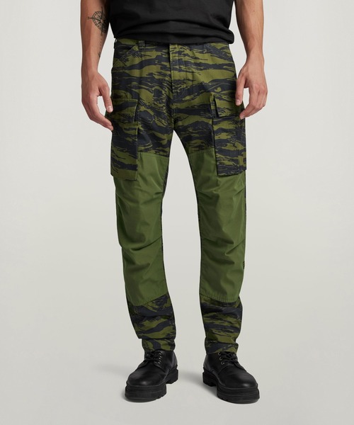 G-STAR RAW カーゴパンツ 3D REGULAR TAPERED CARGO PANTS 2.0/立体
