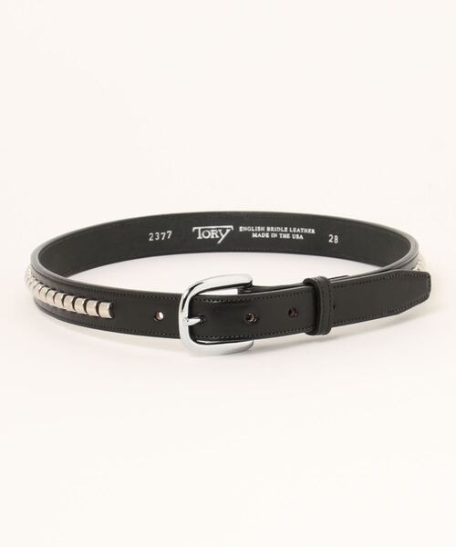 激安即納 ベルト TORY LEATHER” 1” Bridle Leather Clincher Belt