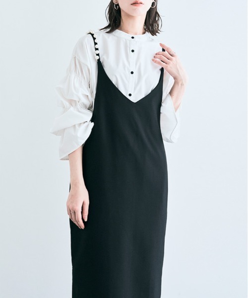 Yoko chan パールワンピース ヨーコチャン YOKO CHAN パール スリットライン ワンピース YOKO CHAN