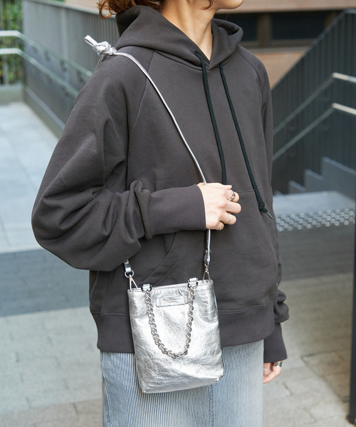 GIANNI CHIARINI ショルダーバッグ GIANNI CHIARINI（ジャンニ キアリーニ） ショルダーバッグ - ブルー