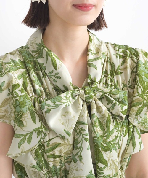 PICCIN ワンピース フラワーリボンワンピース レディース : ZOZOTOWN