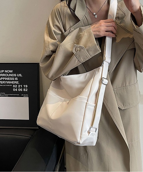 Valluat | MARENNE BAG IVORY [正規品/関税込] 公式】 DOUBLES ミニトートバッグ 国産帆布10号×牛革 BQZ-7432