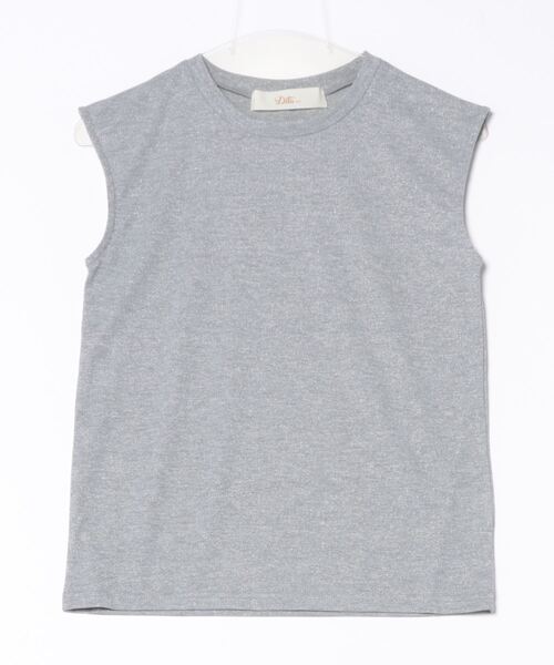 tシャツ 「SET」フレンチラメタンク＆チュールキャミ レディース