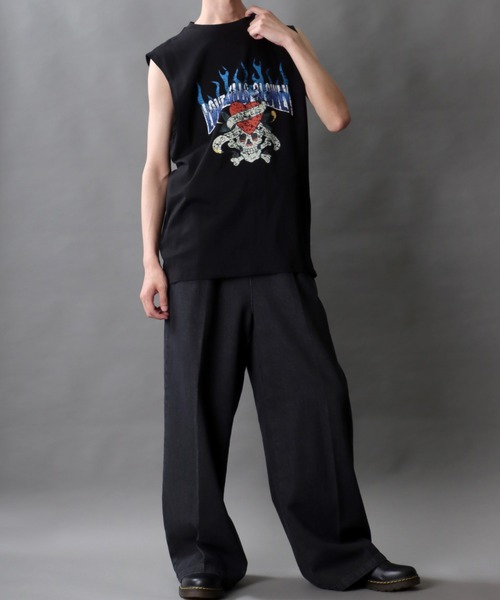 Ed Hardy（エド・ハーディー） タンクトップ ヴィンテージライク