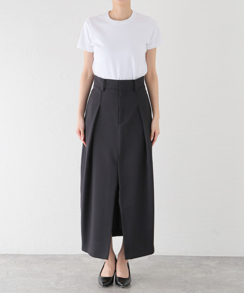plage ロングスカート　プラージュ　　【R'AM】ボリュームスカート R'IAM ギャザーボリュームスカート（ロング・マキシ丈スカート
