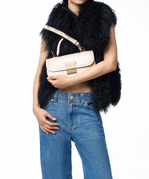 CHARLES ＆ KEITH ハンドバッグ Charlot シャーロット イロン