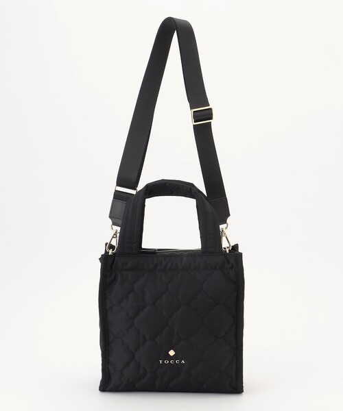 TOCCA ショルダーバッグ バッグ CHECKER CLOVER QUILTMINIBAG