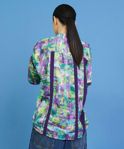 FRAPBOIS ブラウス シャツ マジックカラー レディース メンズ