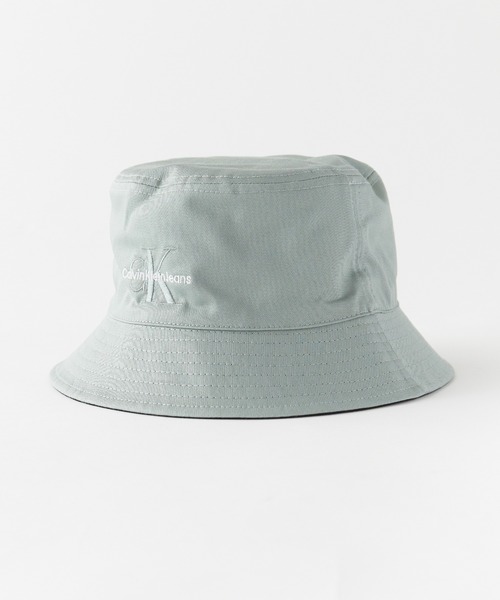 カルバンクライン   刺しゅう バケットハット Calvin Klein カルバンクライン MONOLOGO EMBROIDERY BUCKET HAT