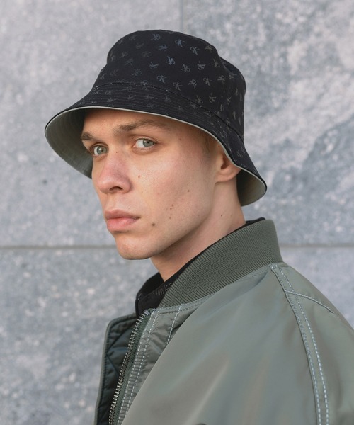 JSB モノグラム　ロゴバケットハット　L JSB Denim Monogram Bucket Hat | J.S.B. | VERTICAL GARAGE