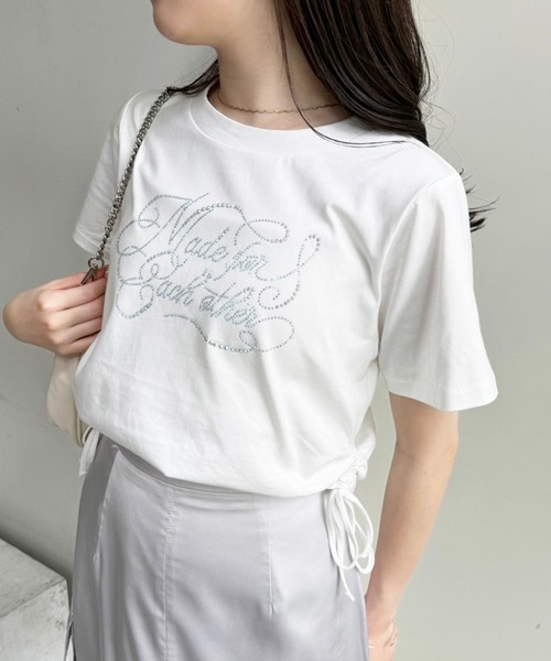 one after another NICE CLAUP tシャツ Tシャツ ドロスト