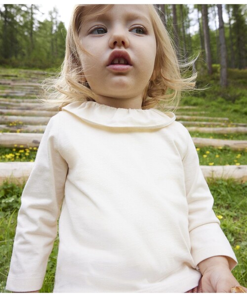 PETIT BATEAU ブラウス シャツ 長袖ブラウス キッズ 子供服 : ZOZOTOWN 