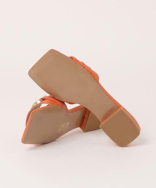 定価12100円【新品、未使用】Gready Brilliant サンダル Gready Brilliant スクエアパールサンダル - メルカリ