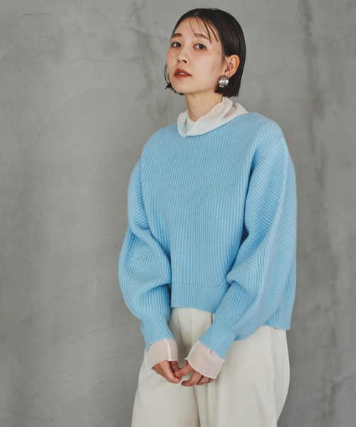 F by ROSSO（エフバイロッソ） ニット セーター ハミルトンボリューム