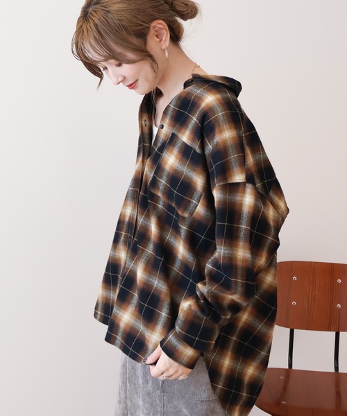 AMERICAN HOLIC（アメリカンホリック） ブラウス シャツ バックタック