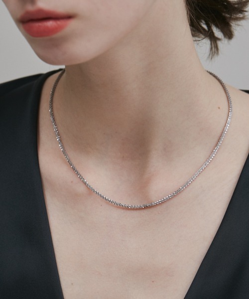 ciite' ネックレス 「 金属アレルギー対応 」 グリッターチェーン