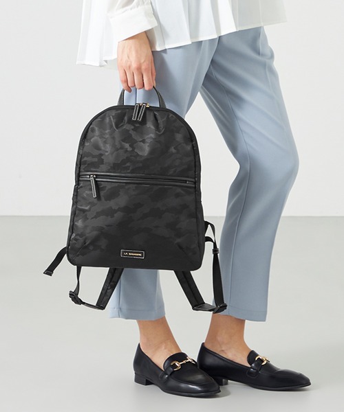 ラ バガジェリー（LA BAGAGERIE）/シャドージャカード リュックサック LA BAGAGERIE（ラバガジェリー） デイバック リュック シャドージャ