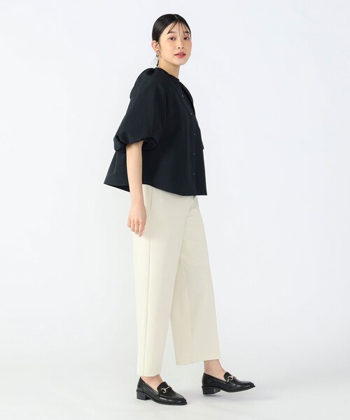 BEAMS HEART ブラウス シャツ バルーンスリーブ レディース