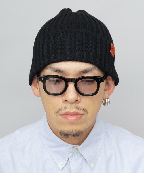 KRIFF MAYER（クリフメイヤー） ニット帽 ニットキャップ 綿混 リブ