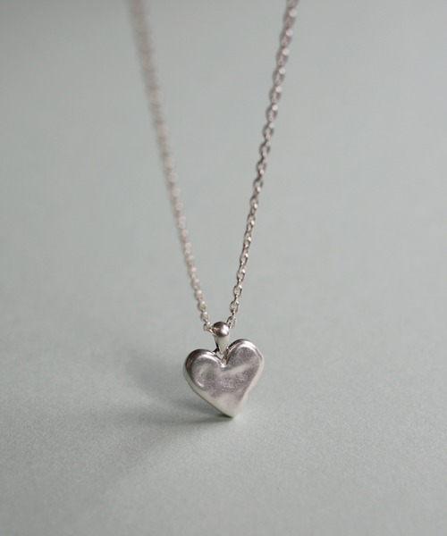 TEN. ネックレス SILVER925 ハートシルフィウムネックレス「長さ調整