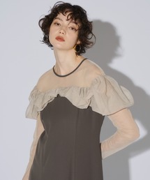 ANDRESD ドレス フリルフレアドレス / frills flare dress : ZOZOTOWN