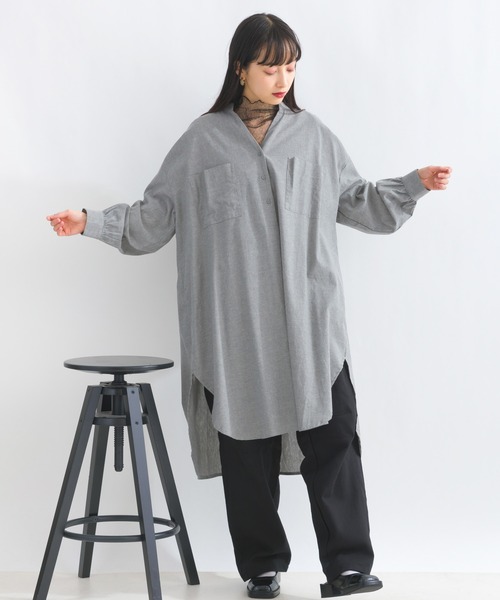 terrace ワンピース ツーポケダンガリーシャツワンピース : ZOZOTOWN