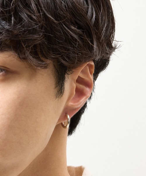 And A（アンドエー） ピアス アンドエー / SILVER925 MEDIUM HOOP
