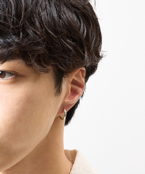 And A（アンドエー） ピアス アンドエー / SILVER925 MEDIUM HOOP