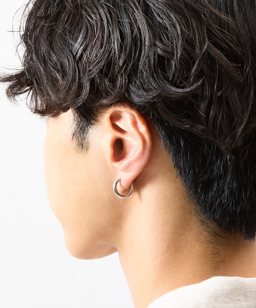 And A（アンドエー） ピアス アンドエー / SILVER925 MEDIUM HOOP