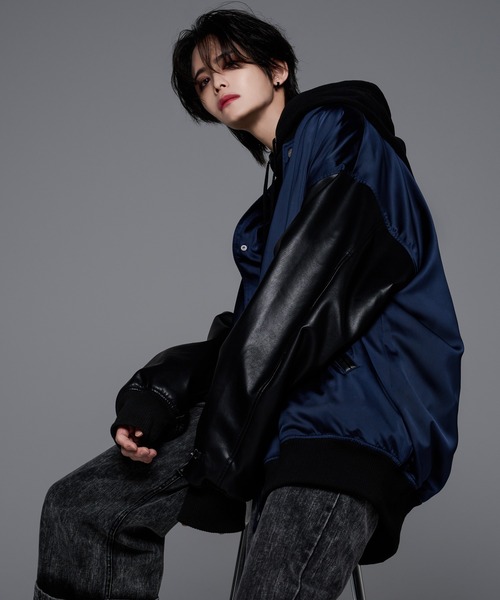 「ADRER」 ブルゾン SMALL グレー メンズ_画像2