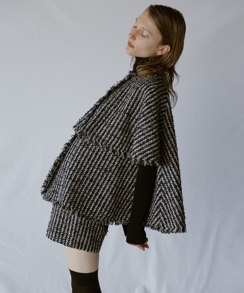 ジャケット・アウター anuans anuans（アニュアンス） ジャケット ノーカラージャケット 「WEB限定