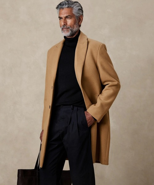 バナナ・リパブリック チェスターコート 未着用】Mサイズ バナナリ バナナ・リパブリック チェスターコート 未着用】Mサイズ バナナリ